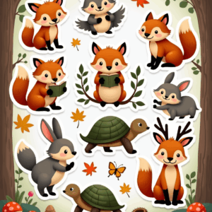 Kids Stickers - Sheet v43